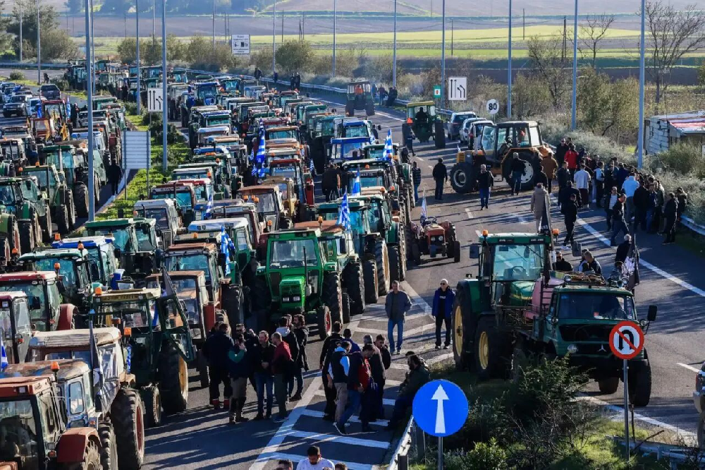 Nationwide farmer protests in Greece have escalated, causing widespread disruptions to transportation and logistics. Normal operations are unlikely to resume before Christmas.
