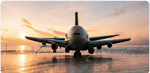 Air freight cargo plane